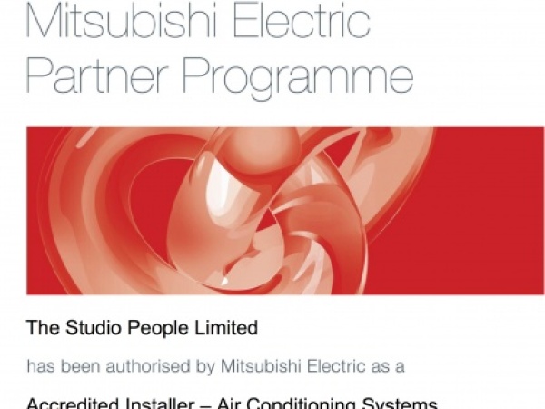 The Studio People Are Now Accredited Mitsubishi Installers
